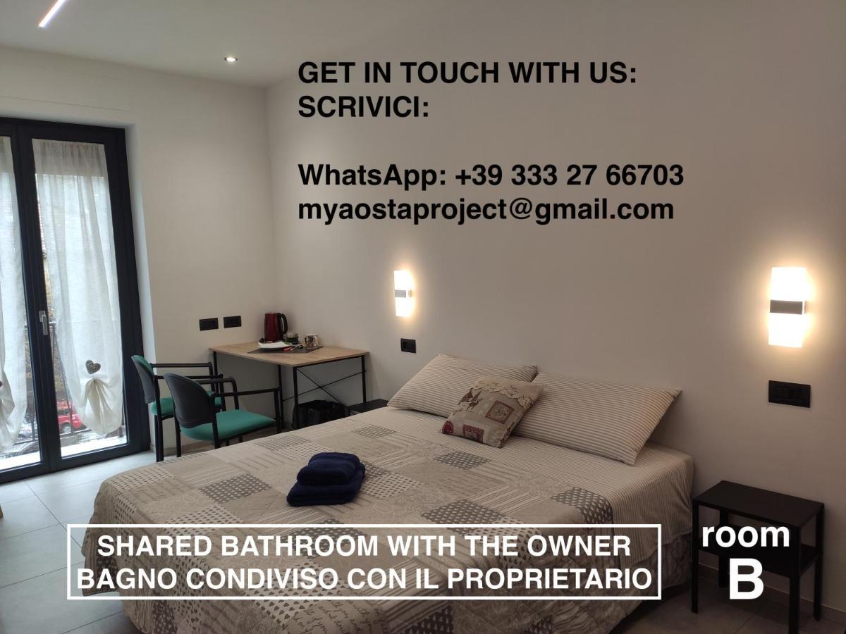 Shared Bathroom - Myaostaproject Esterno foto